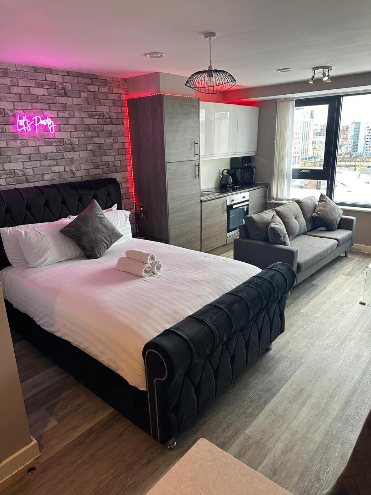 Stunning City View Studio Apartment Liverpool Ngoại thất bức ảnh
